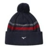 Mizuno Breath Thermo Pom Pom Beanies Deep Navy -Golf Essentials 172906067352GW1502DeepNavy
