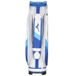 Mizuno Tour Staff Cart Bag 22 5W White Blue -Golf Essentials BTSTAFFCRT003 3 L