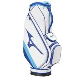Mizuno Tour Staff Cart Bag 22 5W White Blue -Golf Essentials BTSTAFFCRT003 4 L