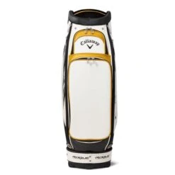 Callaway Staff Rogue Bag White Black Gold -Golf Essentials CA22A0305002 6 L