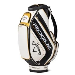 Callaway Staff Rogue Bag White Black Gold -Golf Essentials CA22A0305002 7 L