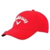Callaway Gents Stitch Magnet Adj Cap Red