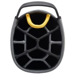 PowaKaddy Dri-Tech Cart Bag Gunmetal Yellow 22 -Golf Essentials PW22A0301001 1 L