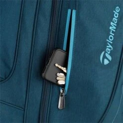 TaylorMade Kalea Cart Bag Navy - Light Grey 7 TaylorMade Kalea Cart Bag Navy - Light Grey -Golf Essentials TA22A0311001 3 L