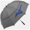 Mizuno Tour Twin Canopy Umbrella Grey - Blue -Golf Essentials UMB19P004 L