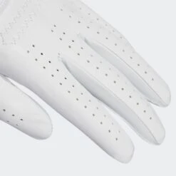 Adidas ULTIMATE LEATHER GLOVE 9 Adidas ULTIMATE LEATHER GLOVE -Golf Essentials Ultimate Leather Glove White GK2957 42 detail