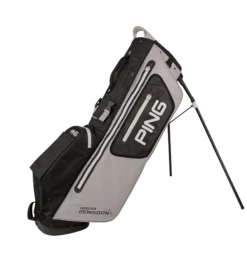 Ping Hoofer Monsoon 201 Carry Bag Light Grey Black White