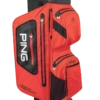 PING PIONEER 201 MONSOON WATERPROOF GOLF CART BAG SCARLET/BLACK -Golf Essentials download pioneer monsoon scarletblack 3829