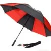 GustBuster Pro Series Gold 62″ Golf Umbrella Red/ Black -Golf Essentials red black 62