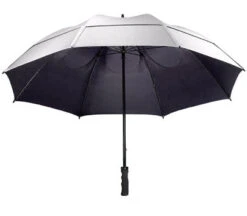 GustBuster 62″ Golf Umbrella Black -Golf Essentials sunblok gustbuster umbrella