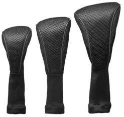 Longridge Longneck Pro Headcover - 3pk Black